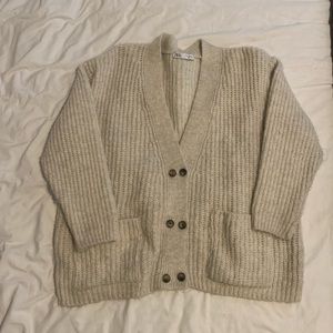 Zara oversized sweater / cardigan
